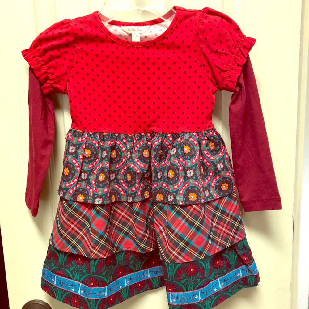Matilda Jane Jolly Holiday Dress Size 4